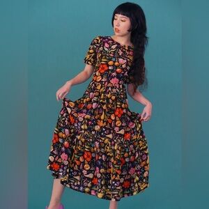 Samantha Pleet tulipa dress - forager floral print